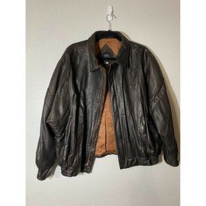 Kassel Brothers Mens Dark Brown Leather